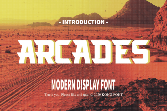 Arcades: The Playful Typeface That Supercharges Campaign Visuals