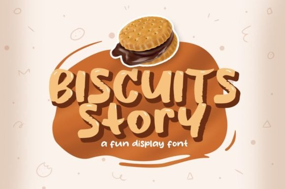 Biscuits Story: A Playful Display Typeface for Editorial Design