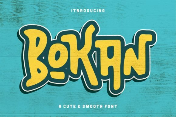 Bokan: The Playful Display Font That Elevates Small Business Branding