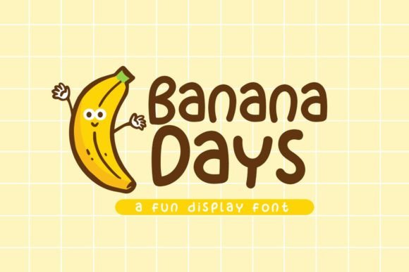 Bringing Playful Energy to Web Layouts with Banana Days Typeface