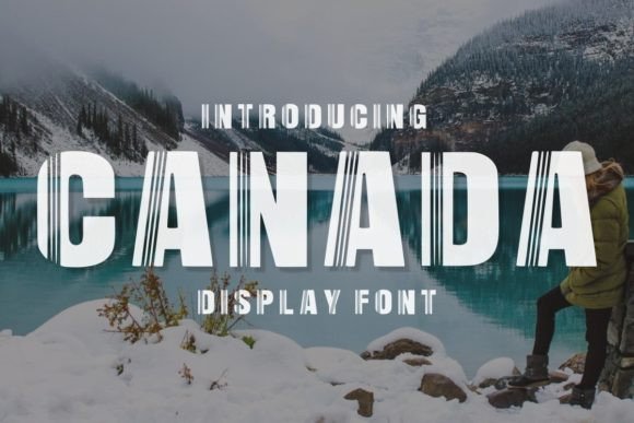 Canada: A Bold Display Font for Modern Editorial Design