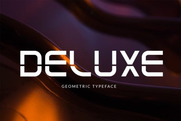 Deluxe Typeface Review: A Futuristic Display Font for Modern Brands