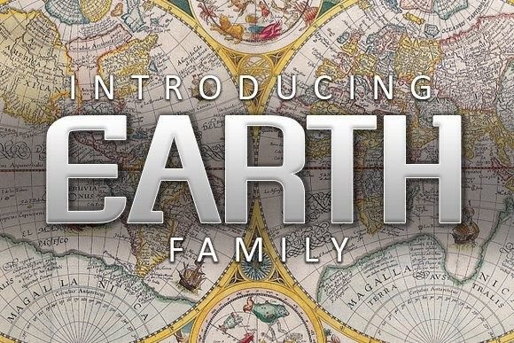 Earth: The Modern Display Typeface for Editorial Excellence