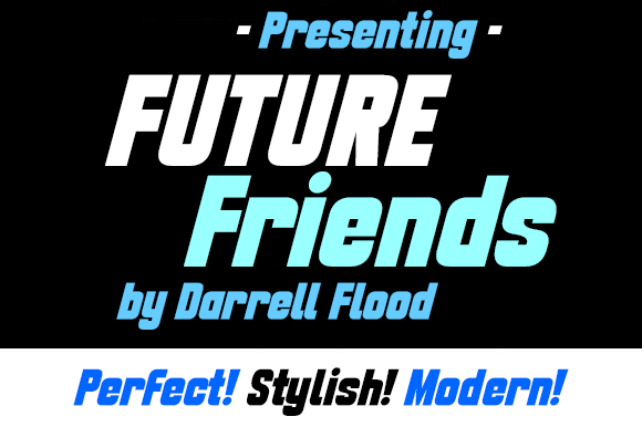 Future Friends: The Bold Display Typeface for Modern Web Design