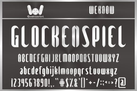 Glockenspiel: The Perfect Display Font for Bold Brand Identity