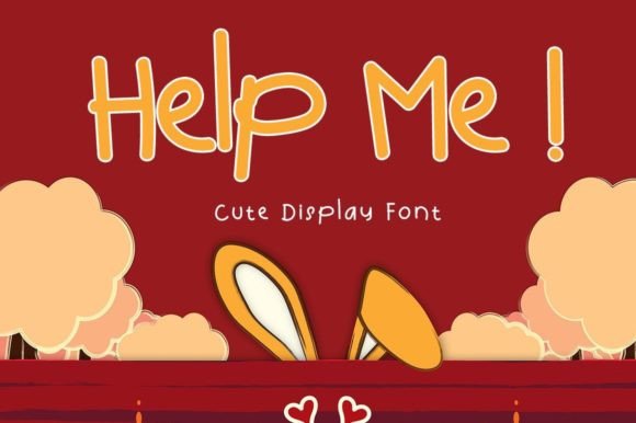 Help Me: The Friendly Display Font for Handmade Crafts and Labels