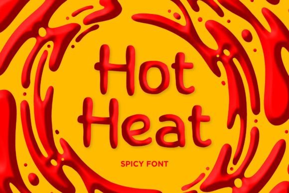 Hot Heat: The Spiciest Display Typeface for Bold Branding