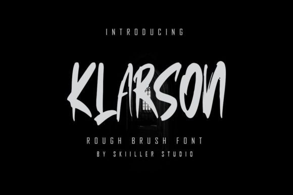 Klarson: The Modern Display Typeface for Bold Editorial Design