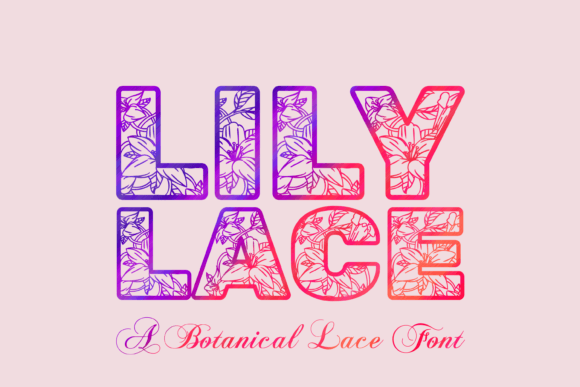 Lily Lace: The Elegant Display Typeface for Modern Web Design