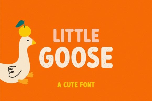 Little Goose: A Joyful Display Typeface for Web Design