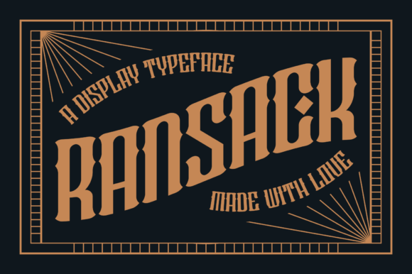 Ransack: The Bold Typeface That Elevates Campaign Visuals