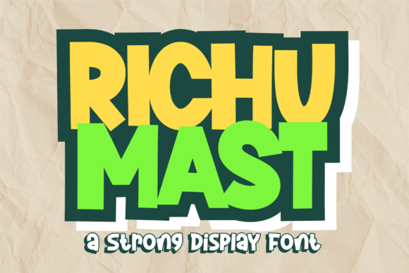 Richu Mast: The Playful Typeface That Elevates Small Business Branding