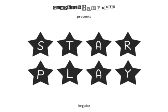 Star Play: The Perfect Display Typeface for Handmade Shop Branding