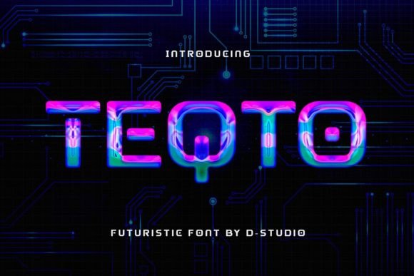 Teqto: The Futuristic Display Font That Powers Modern Campaigns