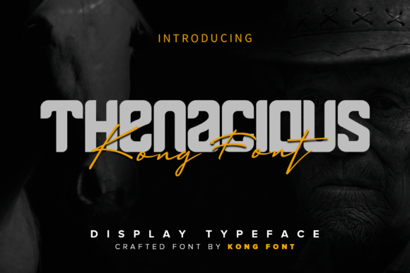 Thenacious: The Playful Display Typeface That Elevates Modern Web Design