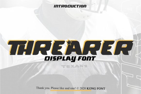 Threarer: The Playful Display Font That Elevates Campaign Visuals